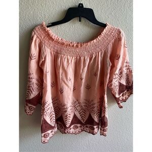 ❤️Umgee Embroidered Tunic  Top